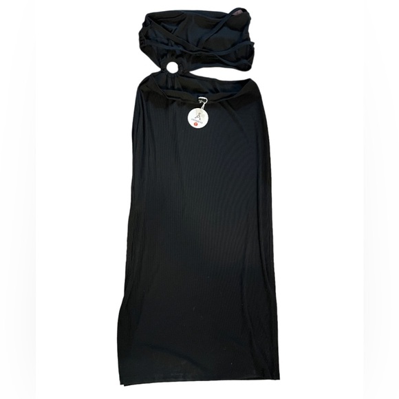 NWT Ribbed Cutout Dress - Picture 8 of 8